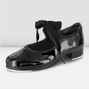 Bloch Annie Tyette Black Tap Shoes Size 11